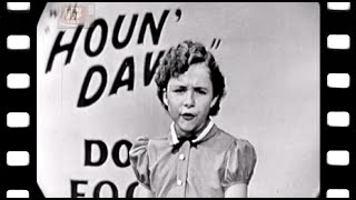 BRENDA LEE - Hound Dog  (1956) Full TV vidéo clip (Remastered Sound) from &quot;Junior Ozark Jubilee&quot;