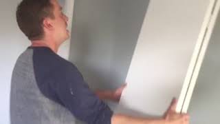 How to remove and hang bi-fold doors carpettoolz.com