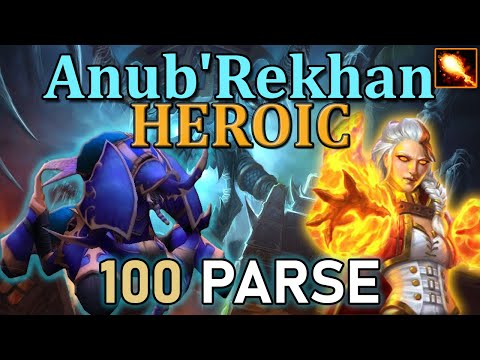 SoD Naxxramas Anub'Rekhan Heroic - Parse 100 - Mage POV