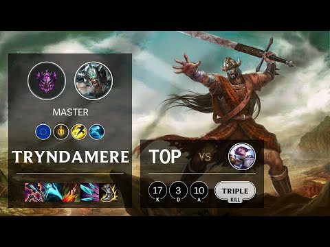 Tryndamere Top vs Fiora - EUW Master Patch 11.19