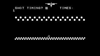 National JR-100 Game: Submarine (1981) [Panasonic JR-100]