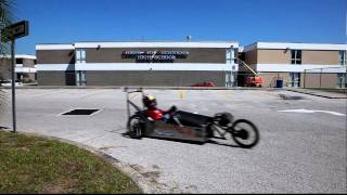 preview picture of video 'Electrathon Electric Car Yellow Flag Racing at Tampa Bay Tech'