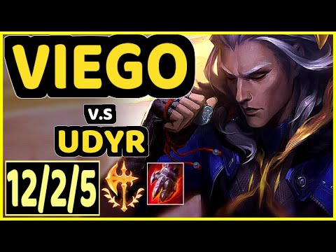 SELFMADE (VIEGO) vs UDYR - 12/2/5 KDA JUNGLE CHALLENGER GAMEPLAY - EUW