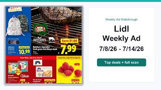 Lidl Weekly Ad (7/8/26 - 7/14/26) Best Deals