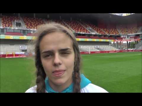 Amber Maximus na bekerfinale RSC Anderlecht - KAA Gent Ladies op 13.05.2017