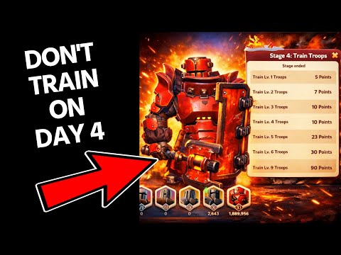 Old Player's Mistake | Don't Train Your Troops on Day 4 | Whiteout Survival