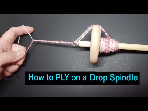 How to PLY on a Drop Spindle / Techniques and Troubleshooting