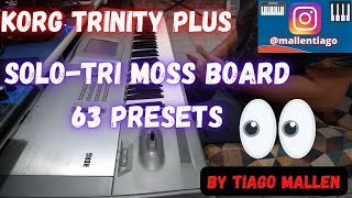 Video thumbnail for KORG TRINITY PLUS (SOLO-TRI Board) - 63 PRESETS. TEST by TIAGO MALLEN #korg #tiagomallen #trinity by Tiago Mallen