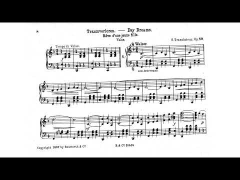 Siegfried Translateur　Traumverloren, Op.59