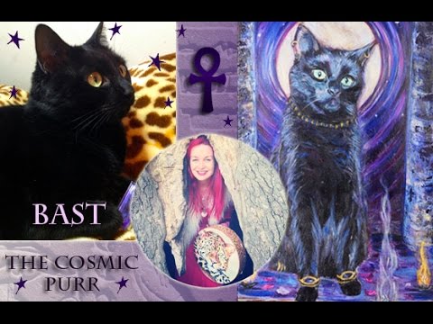 Goddess Bast -  The Cosmic Purr