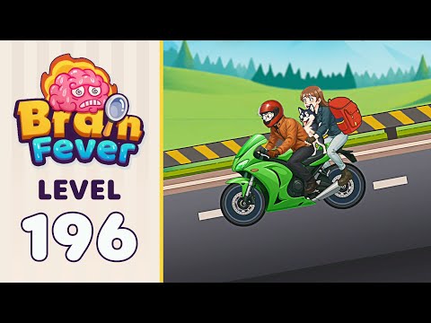 Brain Fever: Puzzle Game Level 196 | Puzzle Solved! 🎯