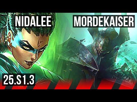 NIDALEE vs MORDEKAISER (TOP) | 8/4/16 | KR Diamond | 25.S1.3