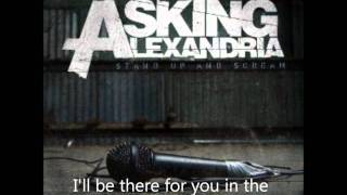 Asking Alexandria - Hey There, Mr Brooks (Lyrics on screen)
