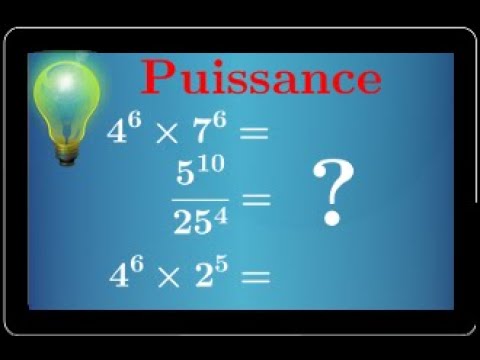 know how to calculate with powers • number • Exercise to practice • Second exponent