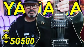 Video thumbnail for Vintage YAMAHA SG500, from 1979 (now I need to try a Yamaha SG2000!) by Dunsys Guitar World