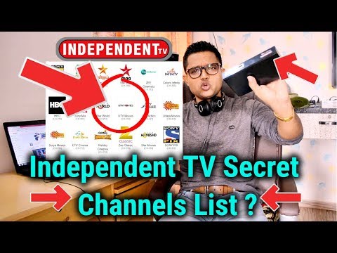 Independent TV Exclusive | Independent DTH TV Top Secret Hidden Channels List Details in HINDI Video