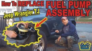 How To Replace Fuel Pump Assembly - Jeep Wrangler TJ (Andy’s Garage: Episode - 134)