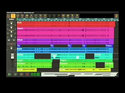 Free Download Audio Evolution Mobile DAW for ANDROiD