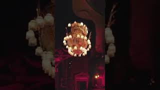 Chandelier  crash #musical #phantomoftheopera #musicofthenight #brodway