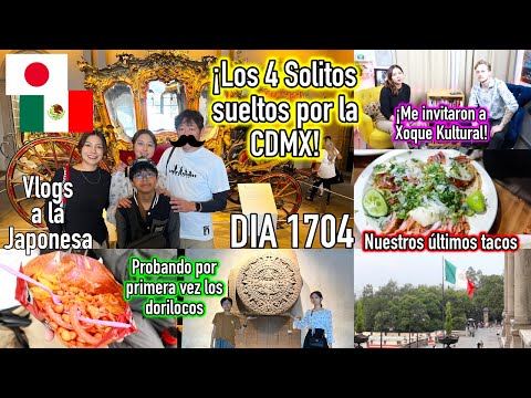 JAPANESE PEOPLE TRY DORILOCOS 🤣 + WE TOURED CDMX ALONE 🇲🇽 - Ruthi San ♡ 08-27-25