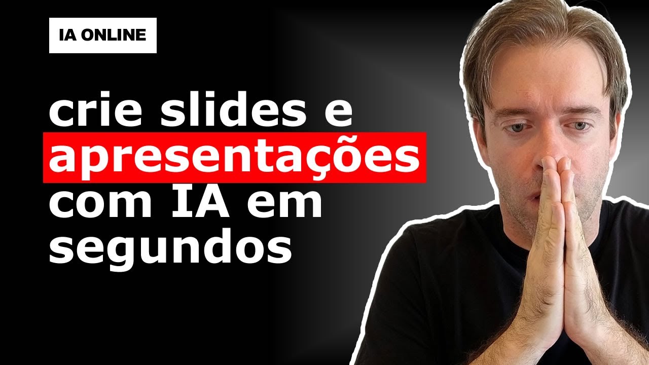 Fazer Apresentação Com IA Ficou Fácil! (Extensão do Google Apresentações)