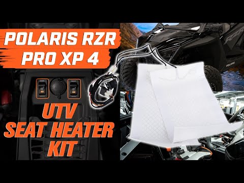 How To Install a Tusk UTV Seat Heater Kit on a Polaris RZR Pro XP 4