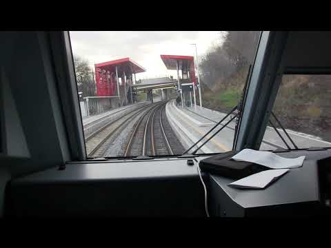 TRAXX pokonuje stromy podjazd i jedyny w Polsce splot torowy. Cabview z Gdyni do Gdańska Osowej