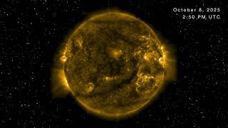 Solar View from Space • October 8, 2025 • Orbital Signal