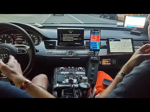 Audi S8 Plus Cannonball with Actual Footage - Driver Sam Lurie - Respect The Drive Podcast