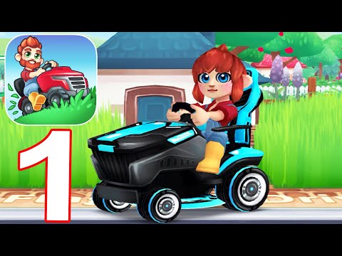 It's Literally Just Mowing Gameplay Walkthrough Part 1 (IOS/Android) - YouTube