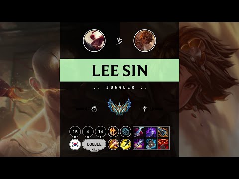 Lee Sin Jungle vs Taliyah - KR Challenger Patch 14.11