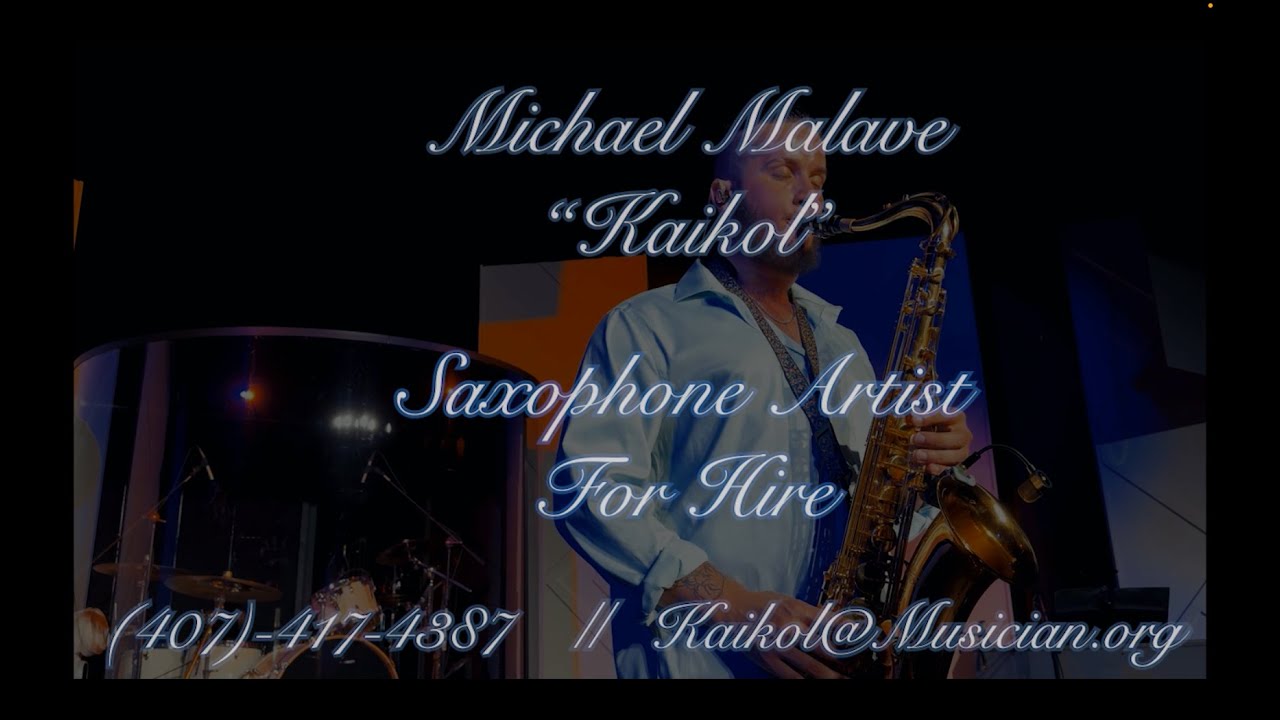 Promotional video thumbnail 1 for Kaikol // Saxophone Artist