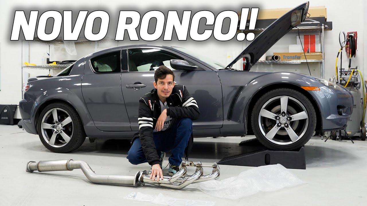 RONQUINHO DE ESPORTIVO NO MAZDA RX8!