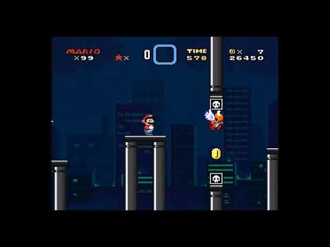 Mountain Blues/City Limits/Castle of Blargg By Algae5 (SMW Blind Kaizo Race #18)