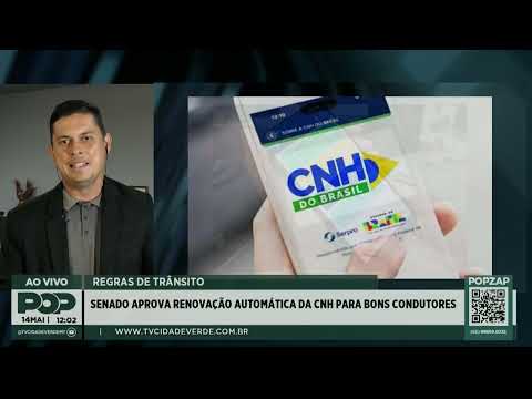 Senado aprova renovação automática da CNH para bons condutores
