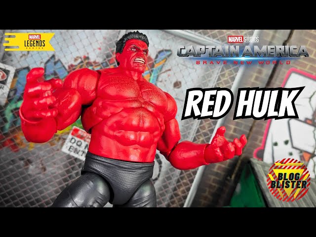 Vídeo relacionado con Marvel Studios, Captain America Brave New World, Titan Hero Series, Figura de acción Premium de Hulk Rojo