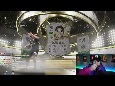 "he got 92 Garrincha then this happened"