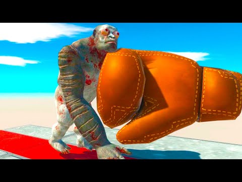 The Boxing Glove Beats All Units ► Animal Revolt Battle Simulator