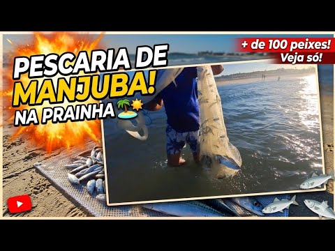 Pescaria di manjubinha na prainha aquiraz Ceará #passeio 