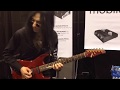 Mike Campese playing at the Sonoma Wire Works booth2015 NAMM Show
