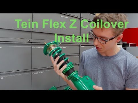 BRZ Coilover Install- Tein Flex Z