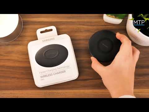 MyTrendyPhone / SAMSUNG EP-P1100BBEGWW FAST CHARGE TRÅDLØS LADEPAD