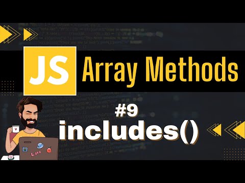 Includes Array Method Chap 9 Array Methods And Properties Javascript Tutorial In Hindi
