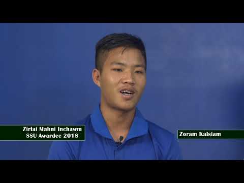 Mahni inchawm zirlai chawimawite : SSU AWARD 2018