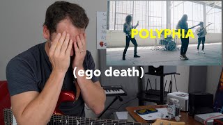 Guitar Teacher REACTS: Polyphia - Ego Death feat. Steve Vai (Official Music Video) /// LIVE 4K