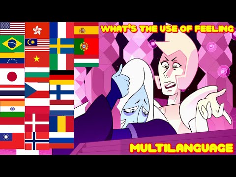 Steven universe - What's the use of feeling (blue) multilanguage (29 languages)