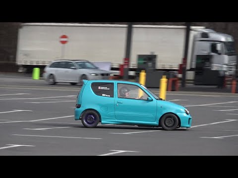 1 Runda TARMAC Academy Świdnica E.Leclerc 2023 - Niedźwiedź / Chorążyczewski - Fiat Seicento