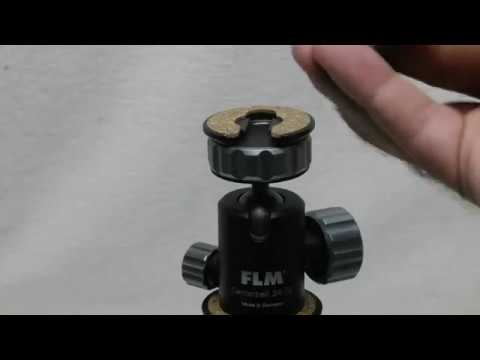 World's Smallest QR Plate - FLM CB-24FB/PRP-45 ball head