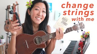 How to Change Ukulele Strings with Cynthia Lin