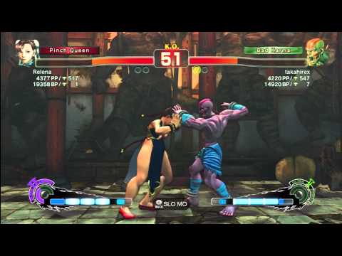 Relena ( Chun-Li ) #1 vs Takahirex ( Dhalsim ) #7